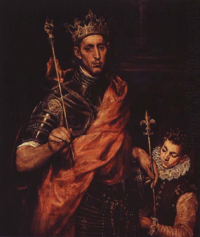 ludvig den helige av frankrike, El Greco